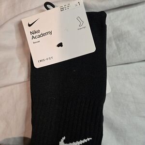 Nike Academy Black Knee-High Soccer Socks